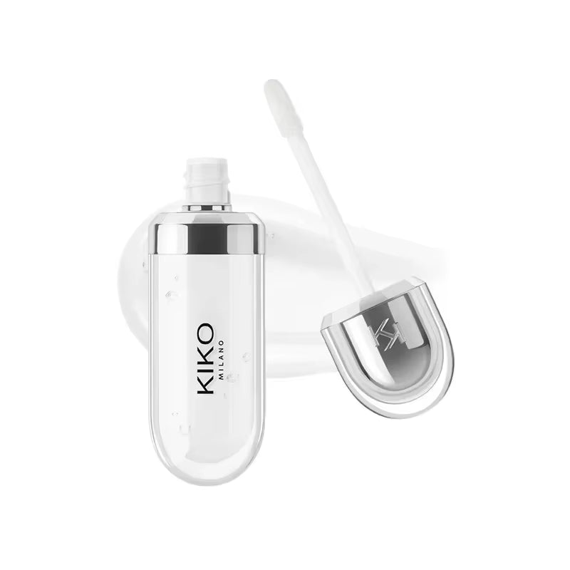 3D Liquid Lip Glaze Transparent Lip Gloss Mirror Lipstick Nourishing Glossy Full Lips Not Fading Milk Tea Bean Paste Makeup